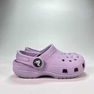 Crocs Classic Clog Lavender Lilac Purple Sandals Comfort Shoes Youth Size 8
